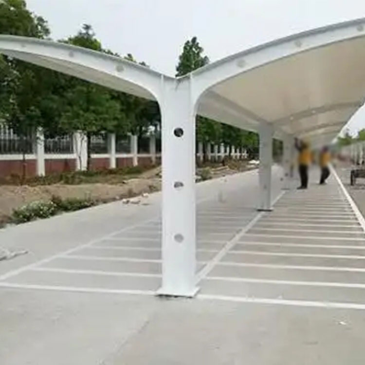 江华膜结构电动车棚