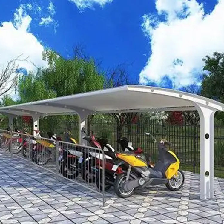 江华膜结构电动车棚