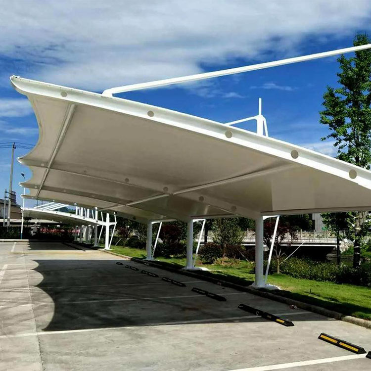 江华膜结构汽车棚