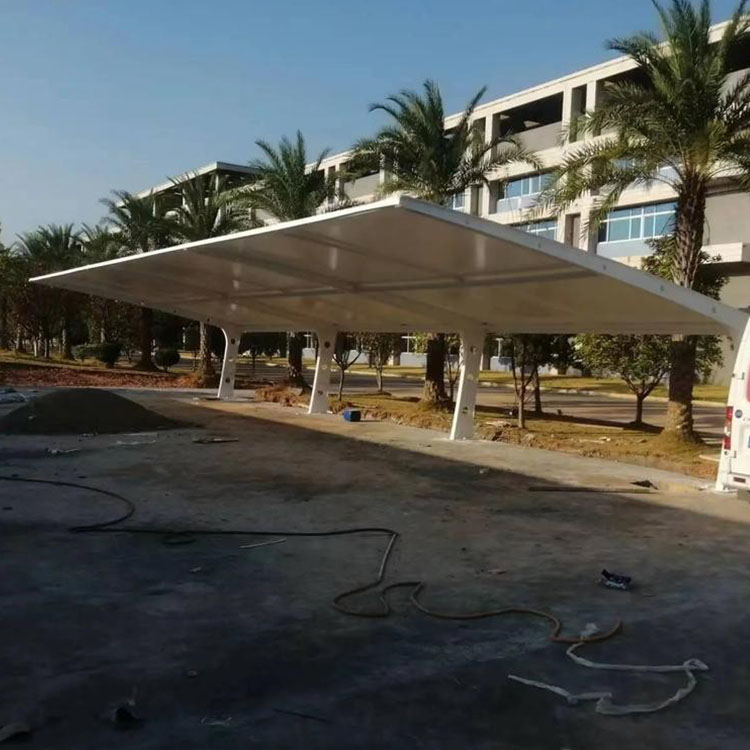 江华膜结构汽车棚